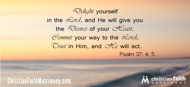 Psalm 37:4, 5 Bible Verse